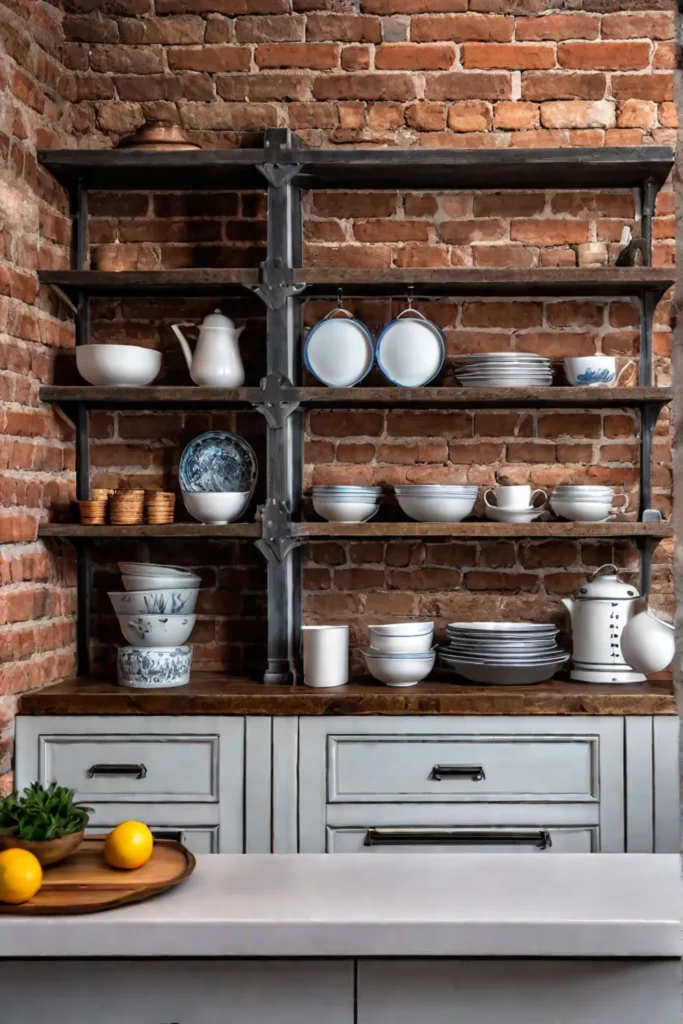 Authentic kitchen with vintage character