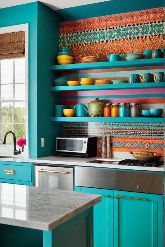 Bold and playful kitchen design