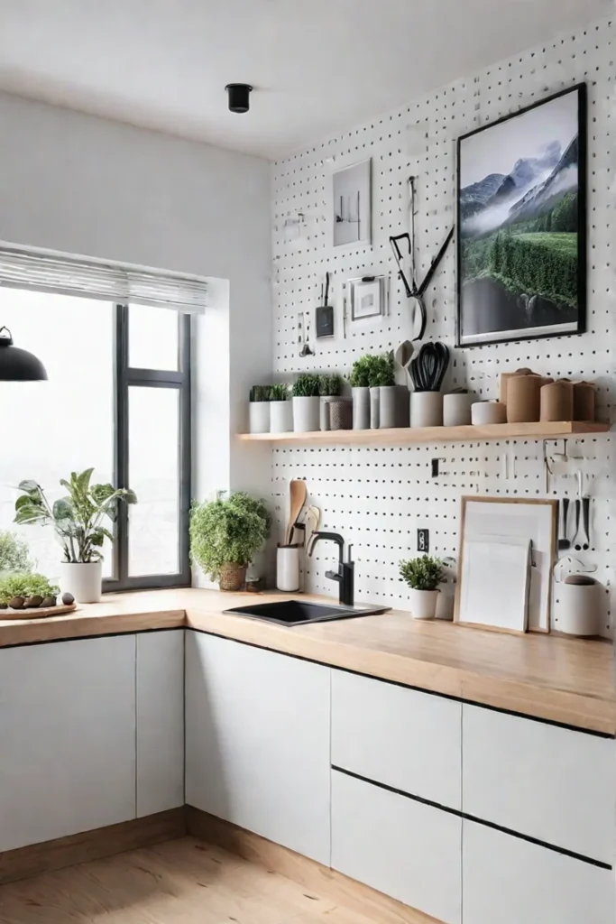 Bright and airy Scandinavian kitchen design