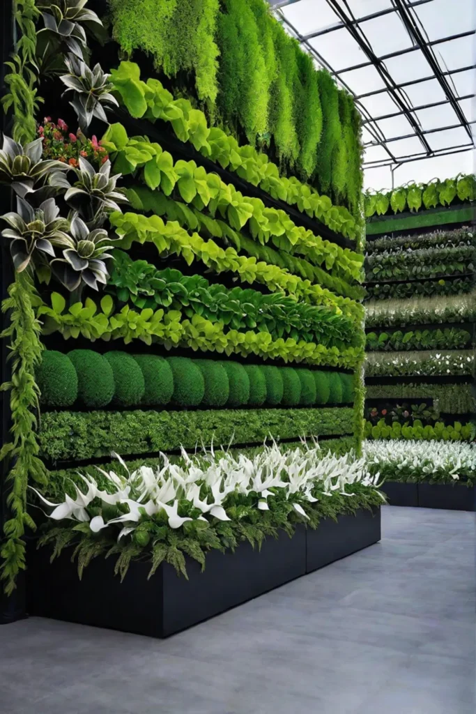 Bringing nature into the city through vertical gardens