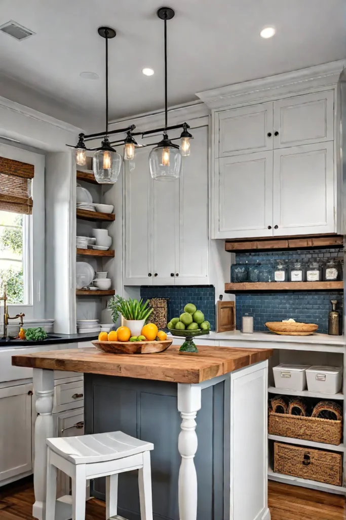 Charming kitchen with vintage decor