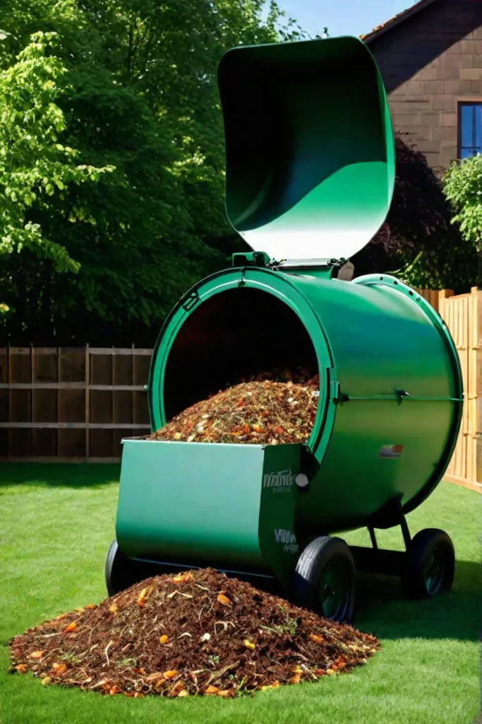 Ecofriendly composting methods nurture a sustainable garden ecosystem