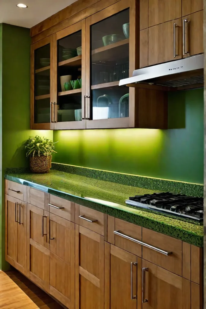 Ecofriendly kitchen design with energyefficient appliances