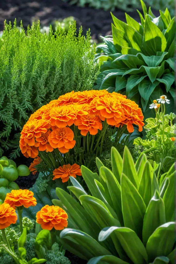 Marigolds Natures pest control for a healthy garden