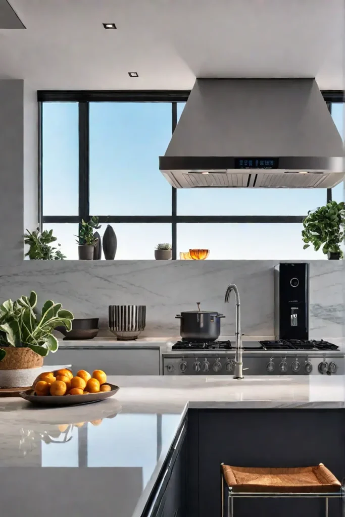 Smart kitchen entertainment connected cooking ambient lighting