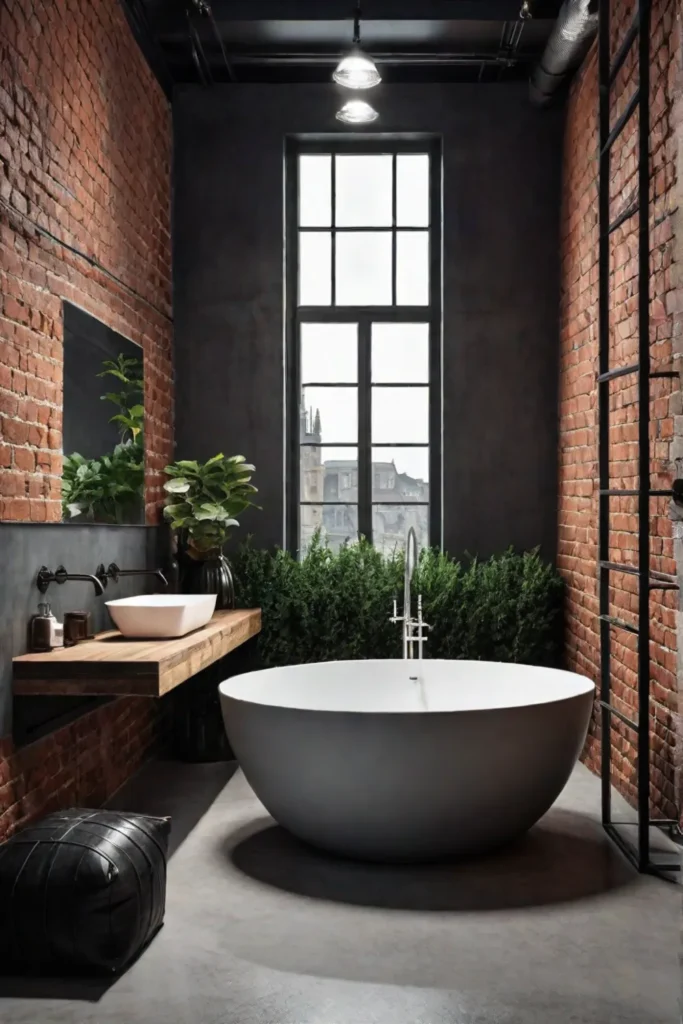 Add an urban edge to your bathroom with a sink makeover