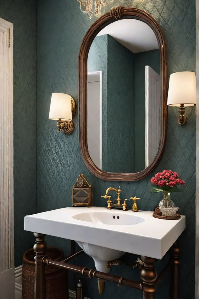 Add classic charm to your bathroom with a sink makeover
