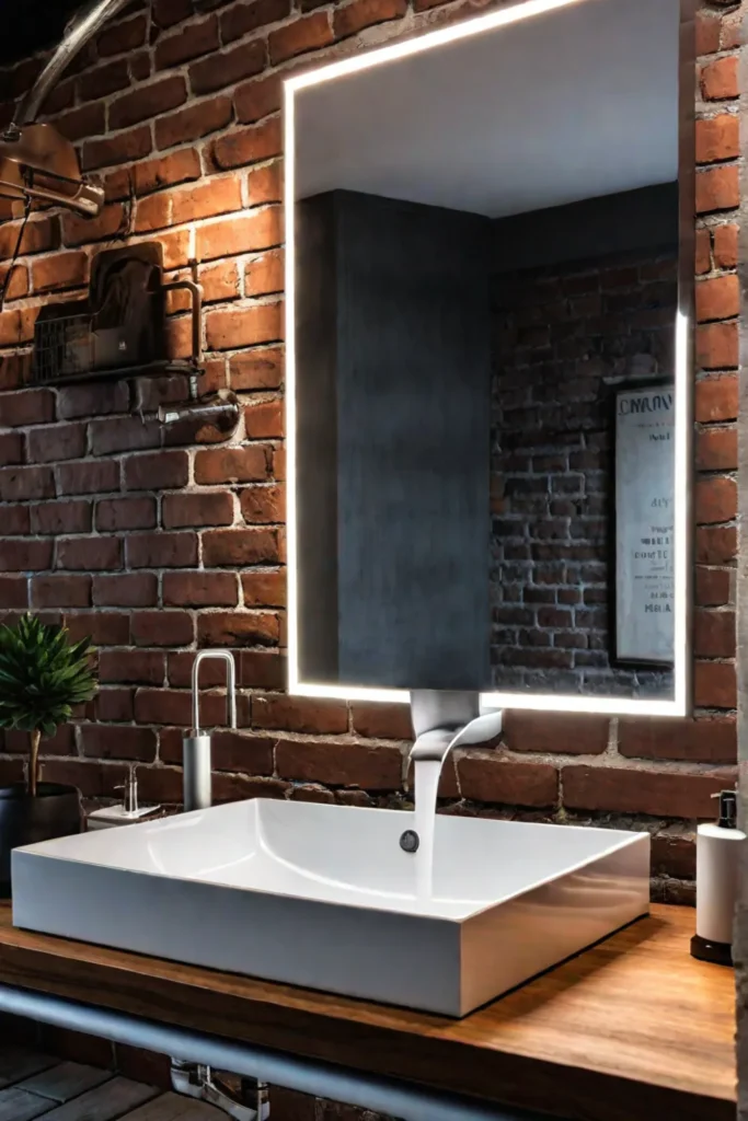 Industrial bathroom design ideas with DIY upgrades