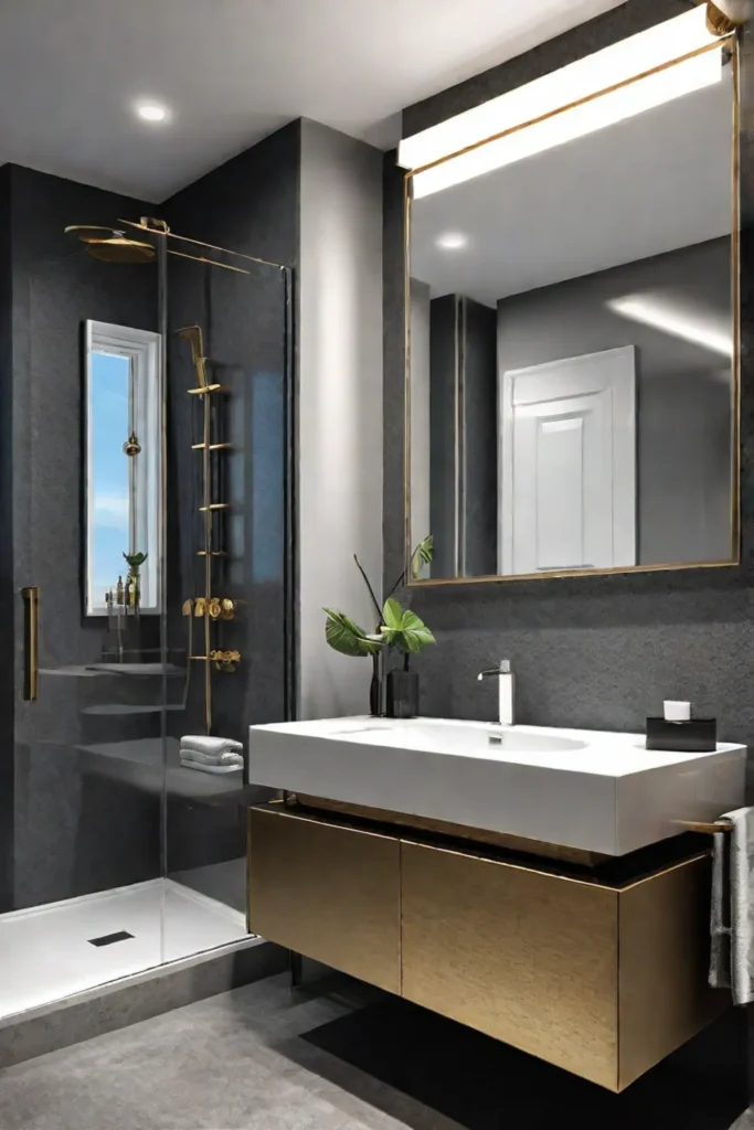 Luxurious small bathroom design ideas