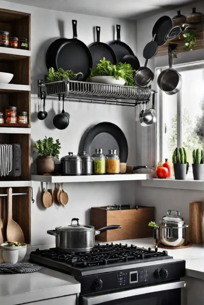 Maximizing space with purposeful kitchen decor