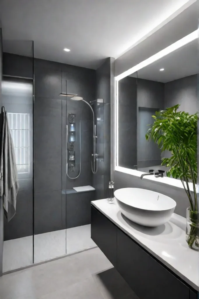 Small bathroom design ideas with modern fixtures